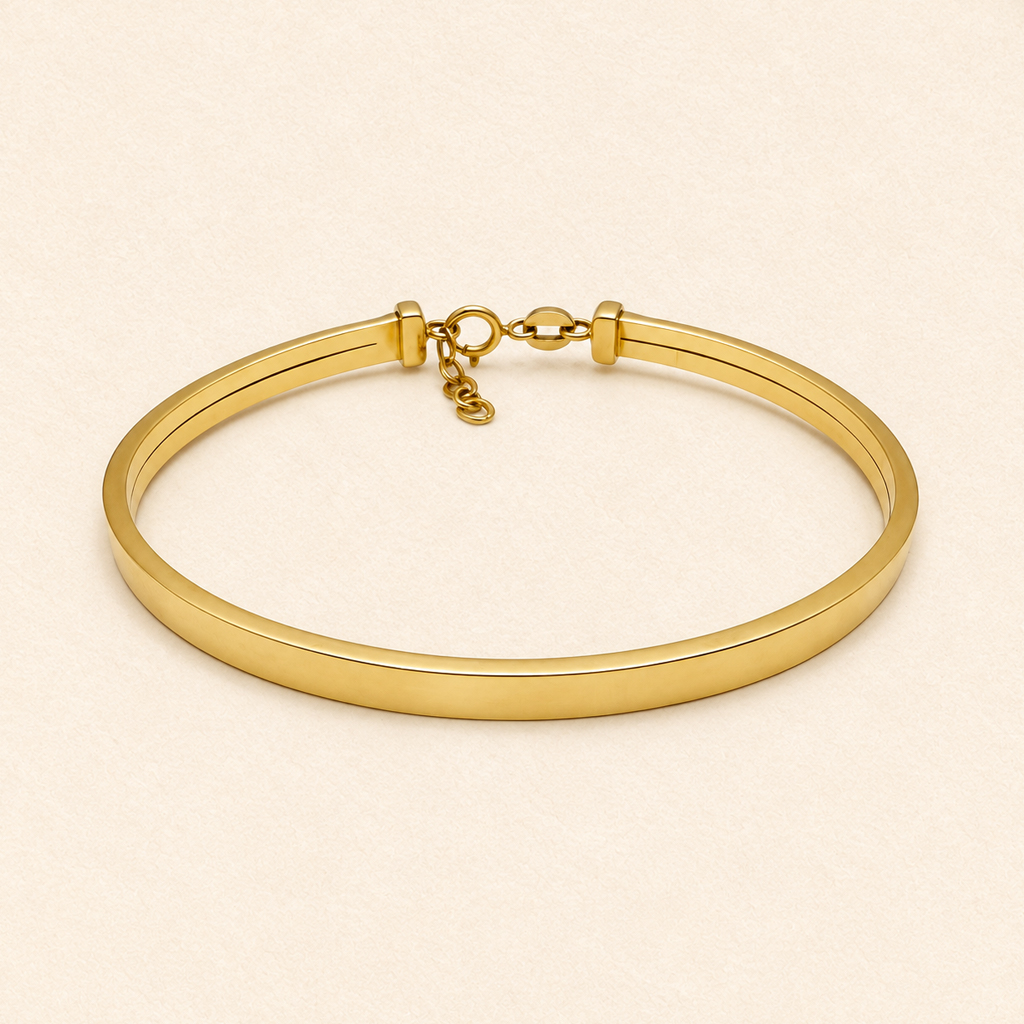 Plain Gold Bangle
