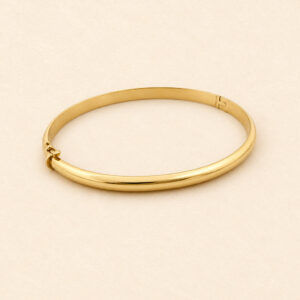 Plain Gold Bangle II