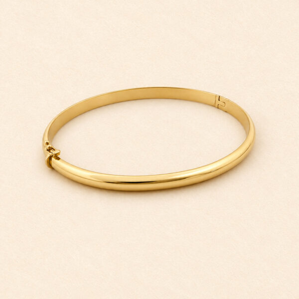 Plain Gold Bangle II