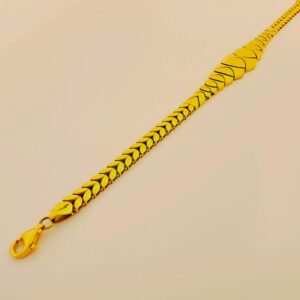 18K Yellow Gold Chain Bracelet