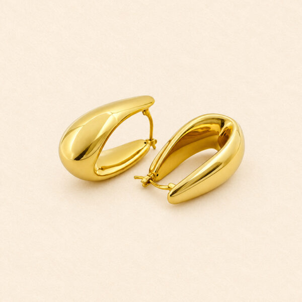 Chunky Oval Earrings