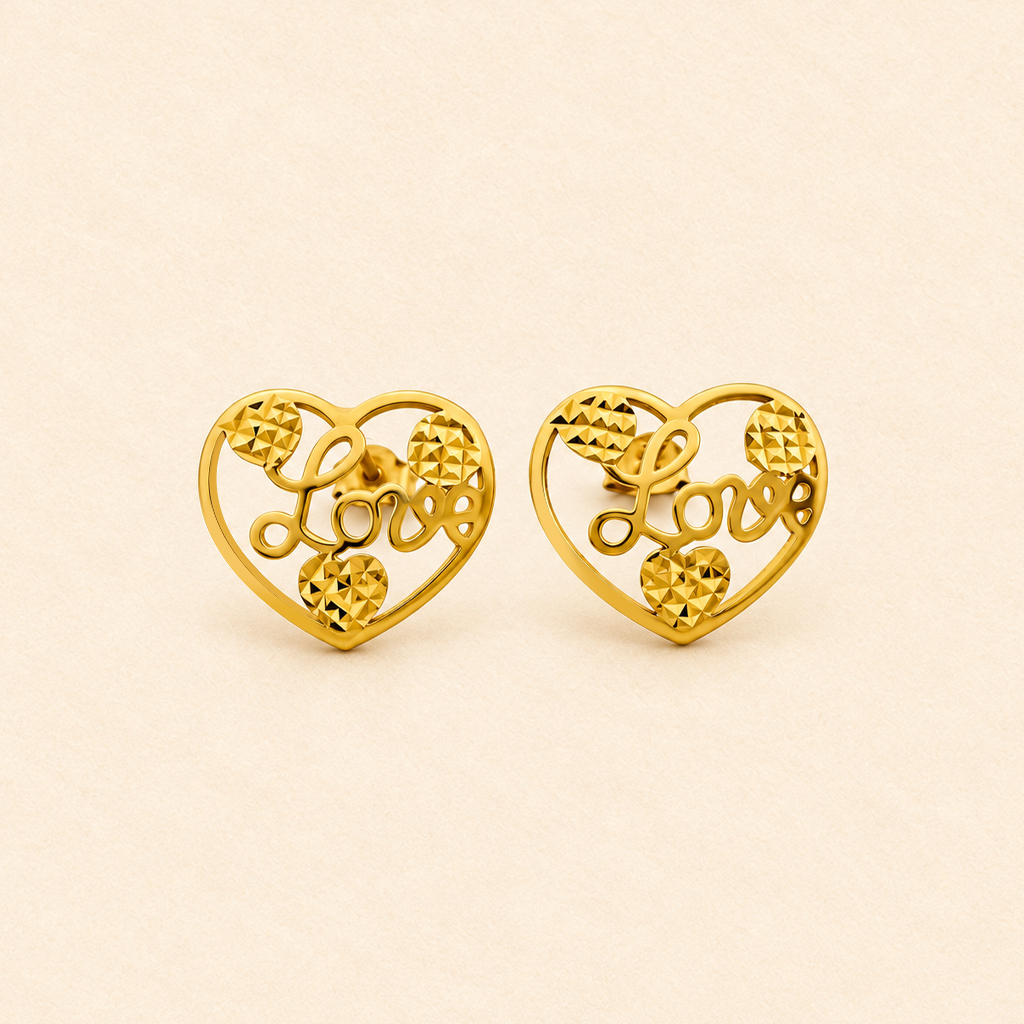 Heart Love Earrings