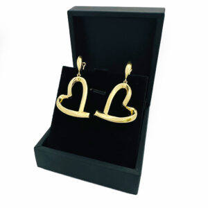 18K Yellow Gold Hoop Earrings