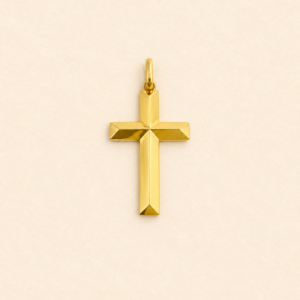3D Cross Pendant