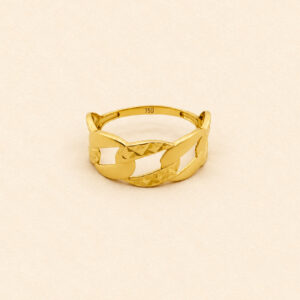 Cuban Diacut Ring