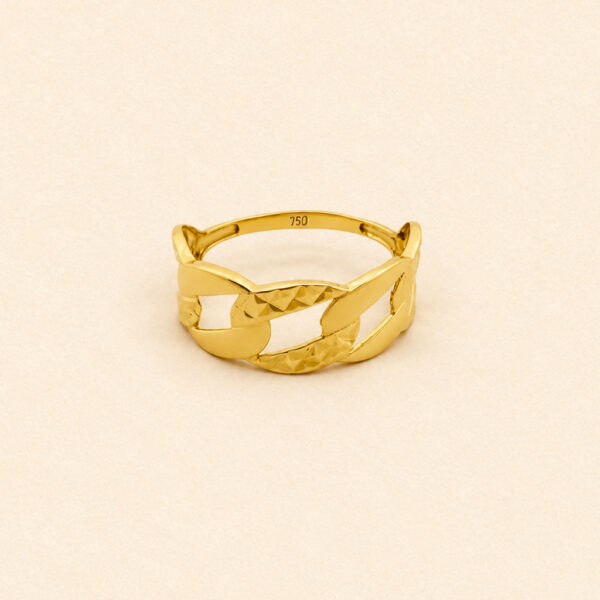 Cuban Diacut Ring